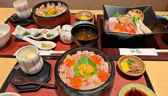 近江町市場海鮮餐廳推薦「旬彩和食 口福」：海鮮丼、螃蟹料理、喉黑魚必點 的縮圖