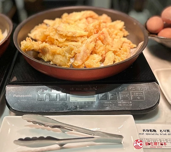 早餐必吃大分鄉土料理:外酥內嫩的雞肉天婦羅