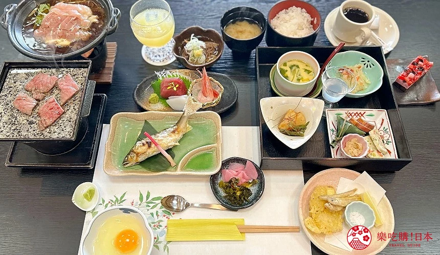 充滿大子町風情的豪華御膳