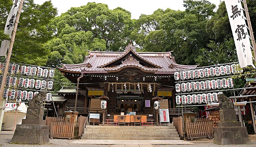代代木八幡宮能保佑步步高升、生意興隆。圖片來源:代代木八幡宮官網