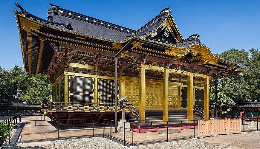 無敵華麗的上野東照宮。圖片來源:上野東照宮官網