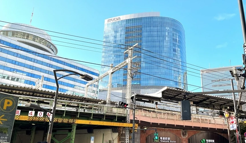 JR有樂町高架橋下風光