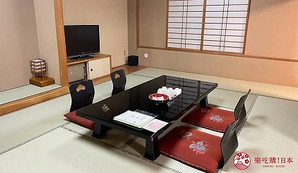 龜之井酒店田澤湖日式客房內裝