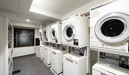 MIMARU 東京公寓式飯店 投幣式洗衣機與烘衣機設備