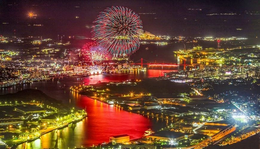 皿倉山夜景