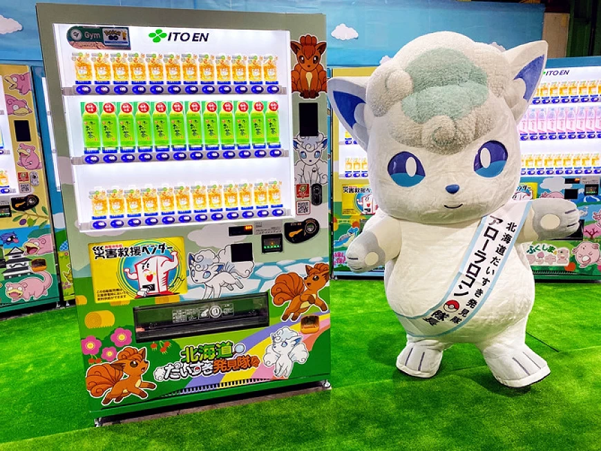 伊藤園 六尾自動販賣機