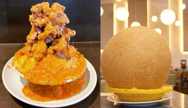 東京超浮誇美食9選：兩層高炸雞起司蓋飯、300克巨型牛肉三明治、比足球還大的芝麻糰子