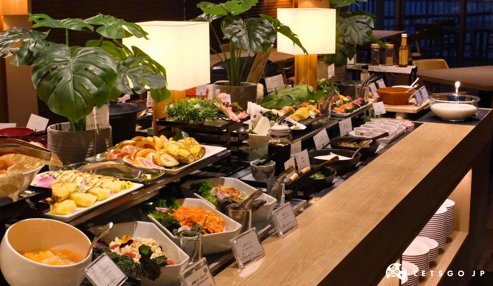 飯店多種選擇的自助餐