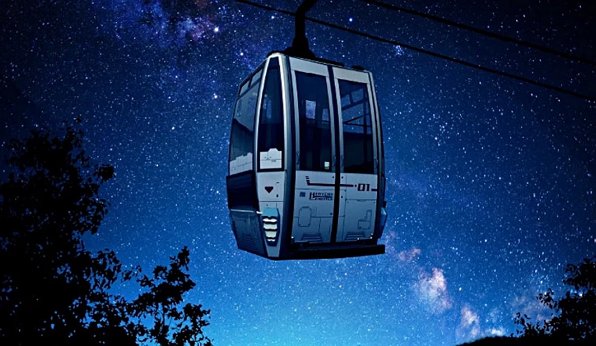 可包下纜車來一場星際旅行