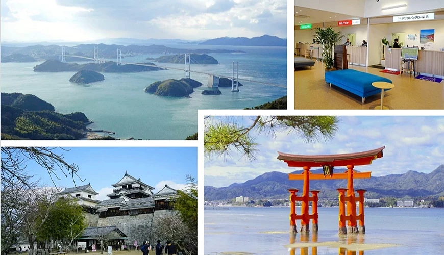 廣島自駕遊4天3夜行程:嚴島神社、觀光渡輪「SEA PASEO」,廣島機場一站租車超方便!