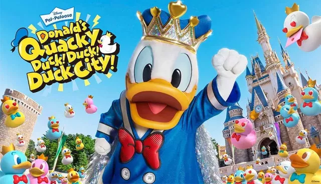 東京迪士尼樂園年度限定企劃「唐老鴨的呱呱鴨！鴨！鴨趣城！」4月8日動感開跑