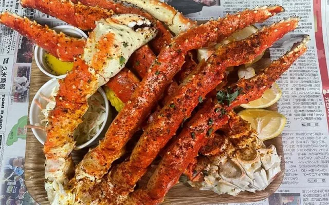 沖繩海鮮餐廳推薦「Pacifico Crab Shack Okinawa」： 大啖松葉蟹、帝王蟹！