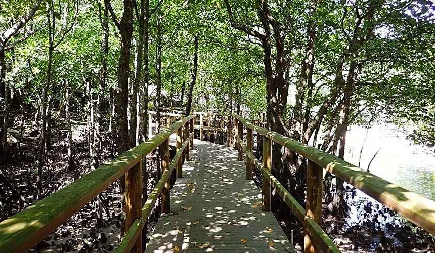 大見謝Road Park有完善的步道。