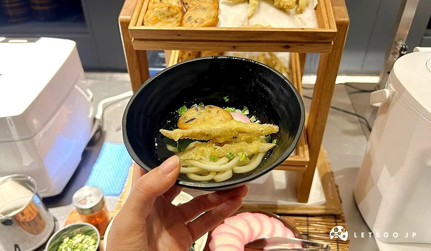 可自己製作「牛蒡天婦羅烏龍麵」