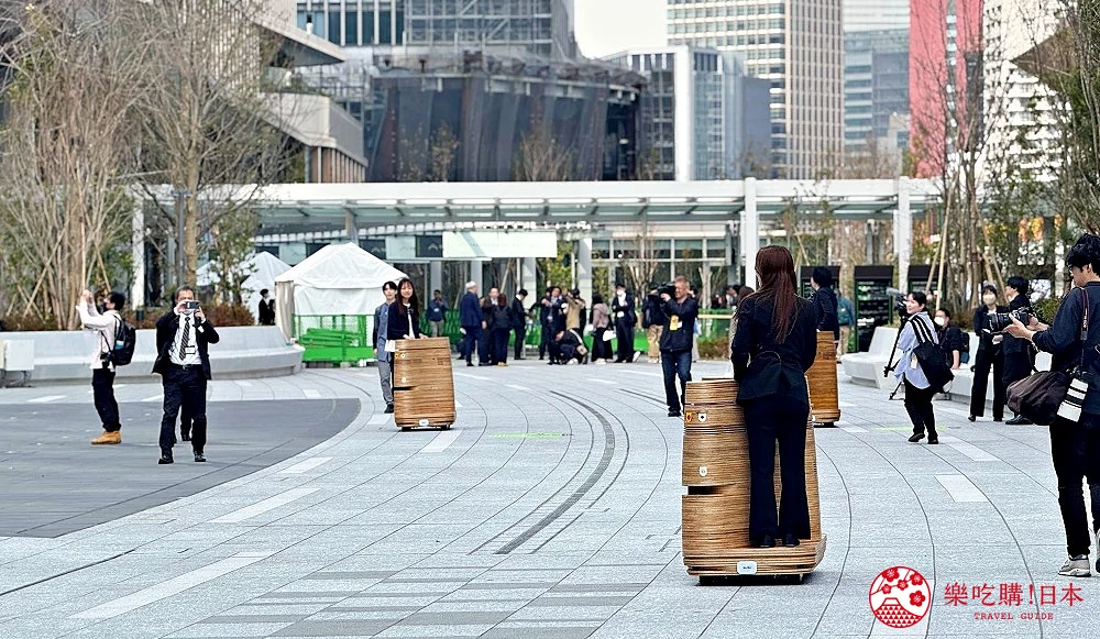 高輪 GATEWAY CITY 的自動行駛載具