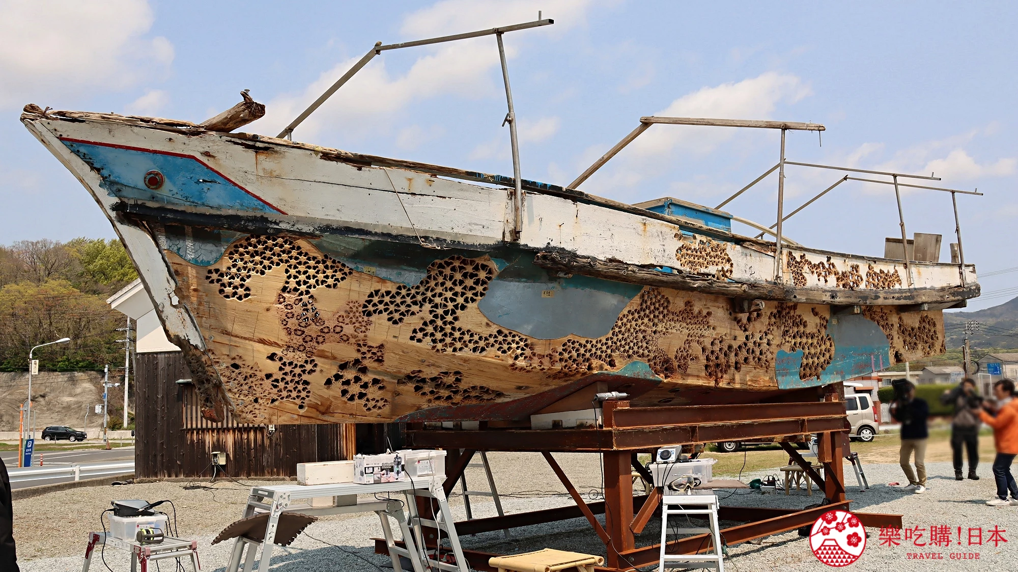 藝術家 Ryusuke Kido 的作品「Inner Light -Floating Houseboat of Setouchi-」