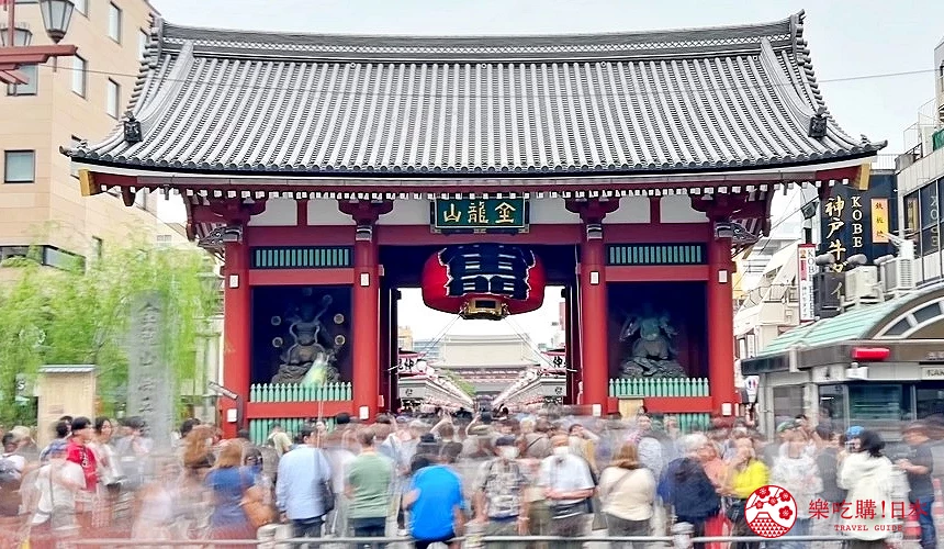 淺草雷門景點,福太郎藥局步行可達