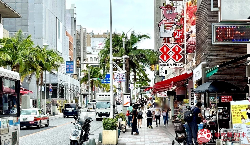沖繩國際通街景