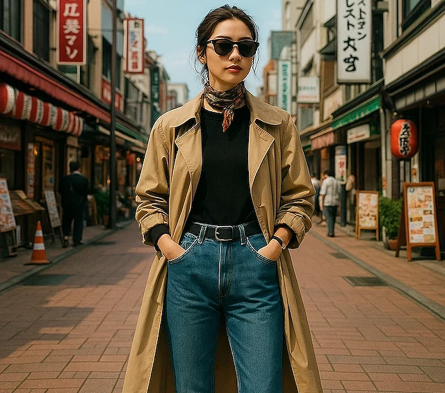 日本秋天10月東京旅遊女生穿搭