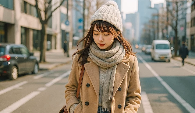 日本冬天12月東京旅遊女生穿搭