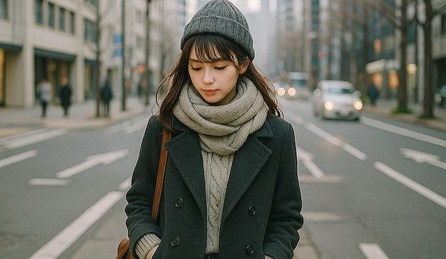 日本冬天2月東京旅遊女生穿搭