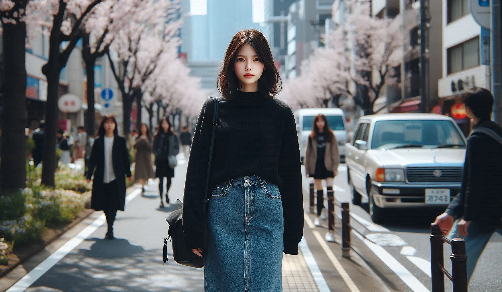 日本春天3月東京旅遊女生穿搭
