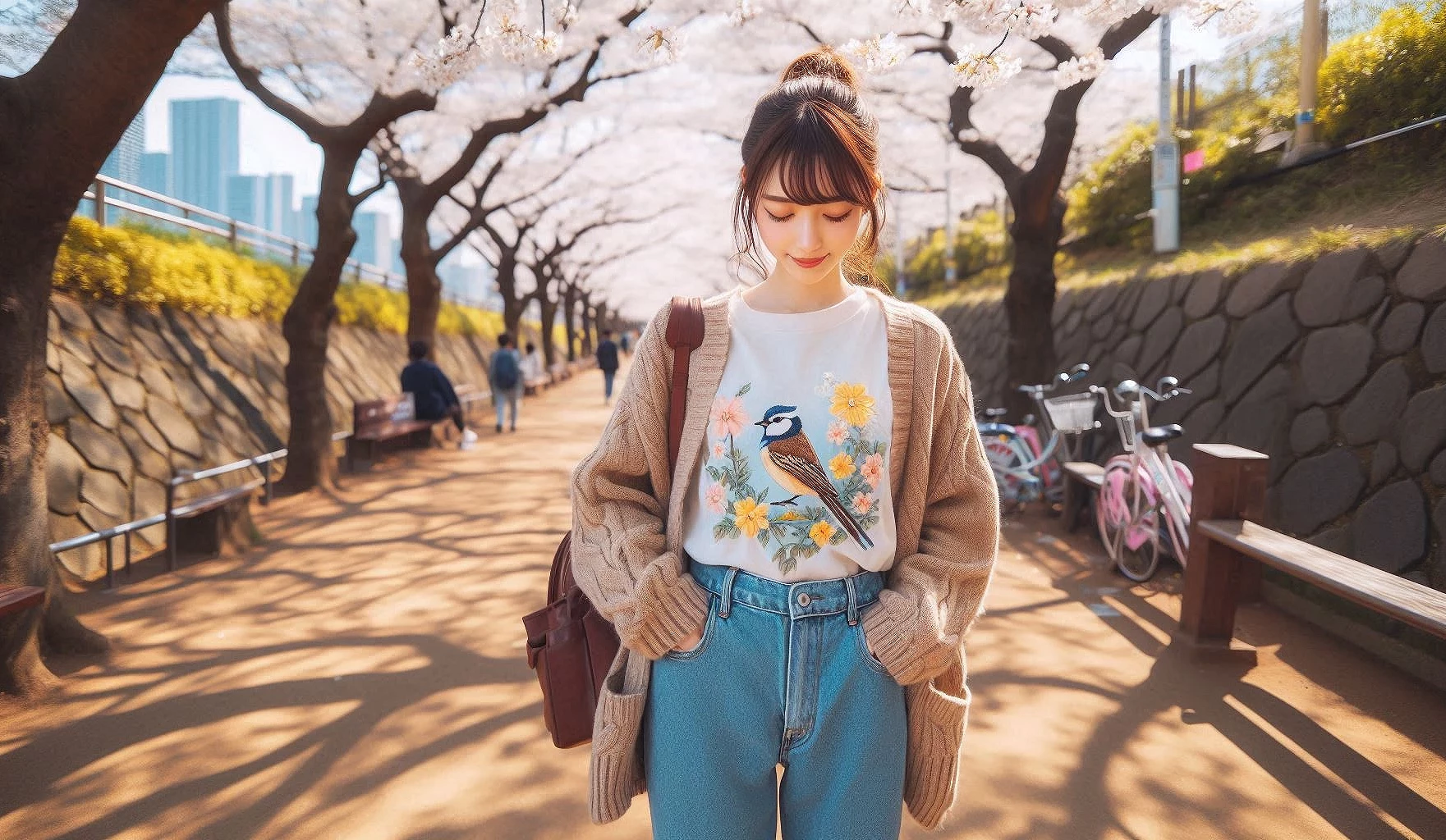 日本春天5月東京旅遊女生穿搭