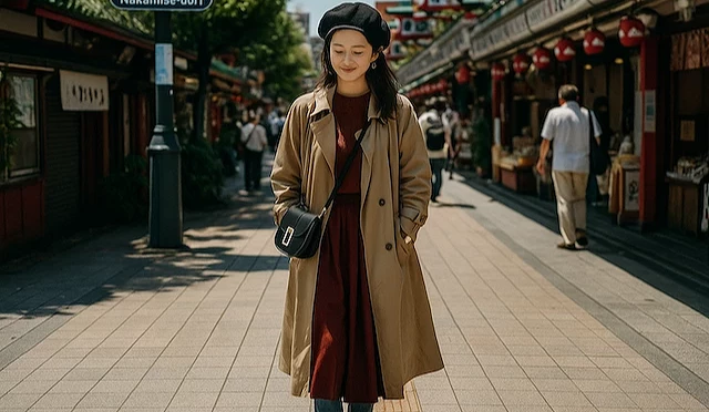日本秋天9月東京旅遊女生穿搭