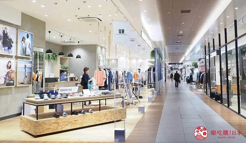 「AMU PLAZA 熊本」有 URBAN RESEARCH、ABC MART 等多種流行服飾、生活雜貨品牌進駐