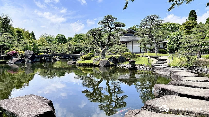 日式庭園的「御屋敷之庭」之一隅