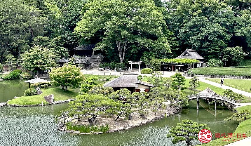 唯心山可將中之島等周邊景色一覽無遺