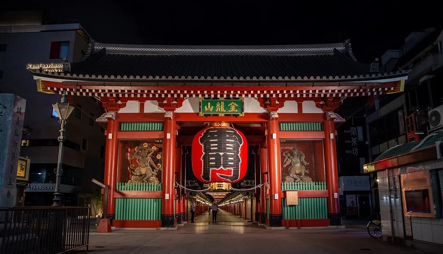 淺草雷門夜景