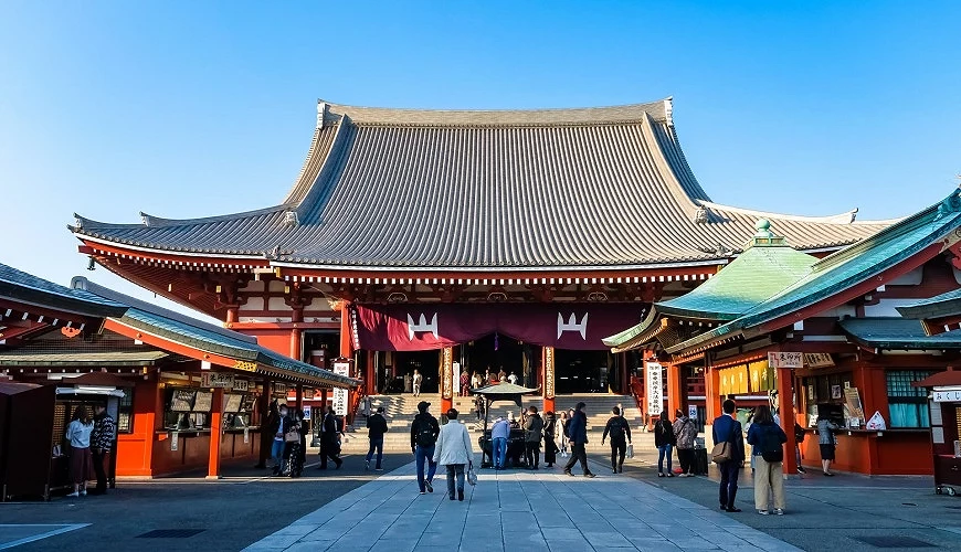香火鼎盛的淺草寺