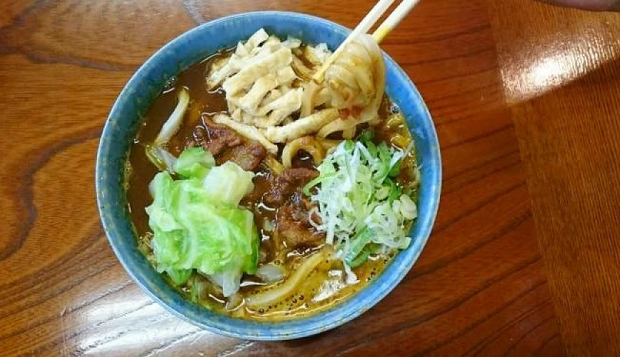 「富士屋」的烏龍麵