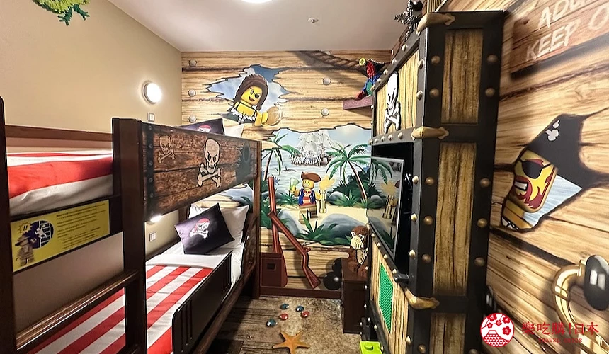 每間房都有兒童區