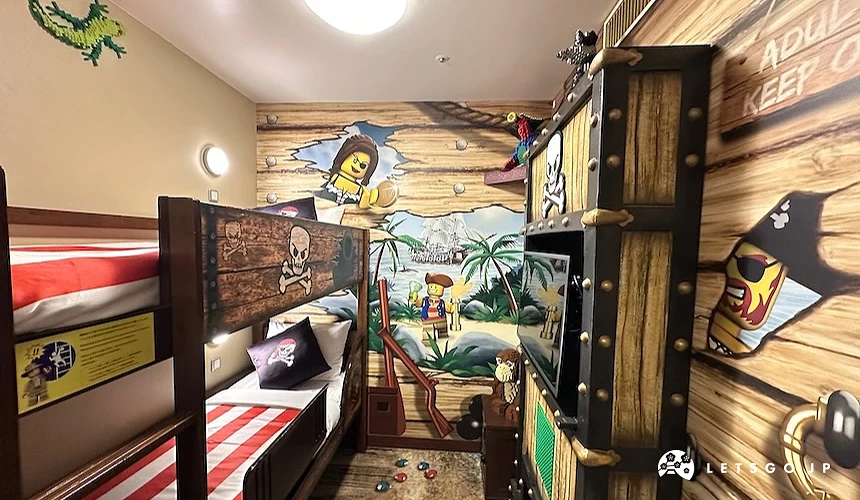 每間房都有兒童區