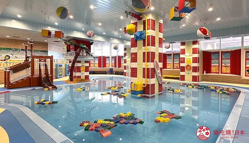 酒店內的暖水泳池(入住時需預約)