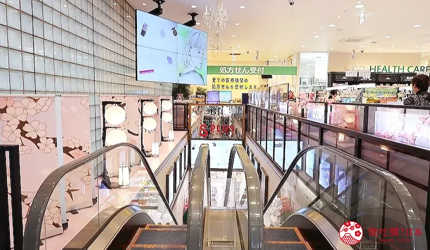 大型店舖中的手扶梯