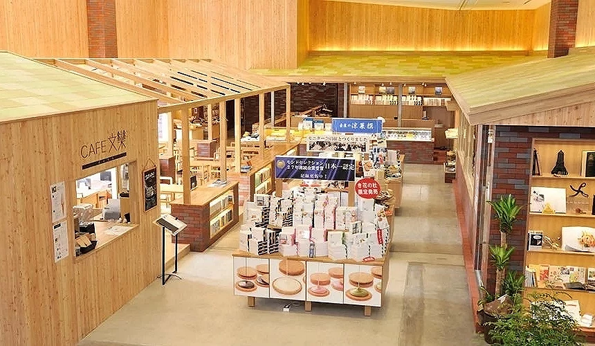 壺屋總本店「き花の杜」店內一景