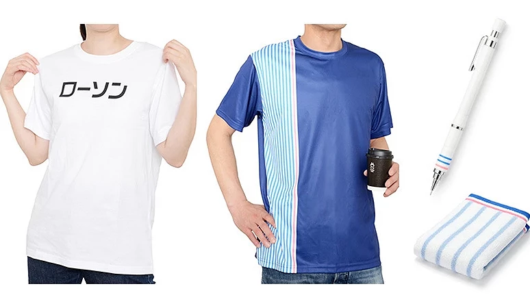 日本 LAWSON 50週年推出的限定服飾