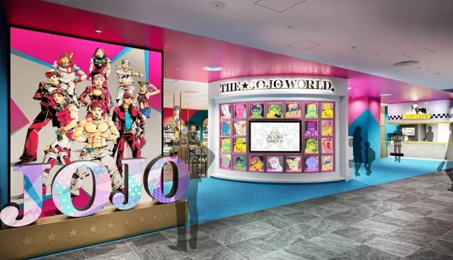 2025夏天《JoJo的奇妙冒險》首家常態店「THE★JOJO WORLD」進駐澀谷 PARCO