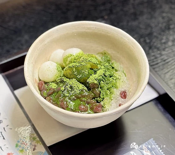 夏季限定清甜的濃抹茶刨冰