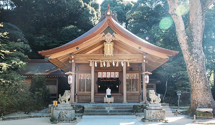 戀愛祈願聖地「寶滿宮竈門神社」