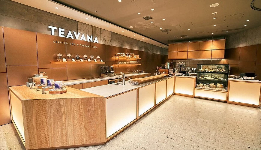 TEAVANA門市內觀