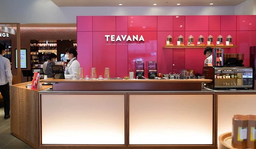 TEAVANA惠比壽花園廣場店內裝