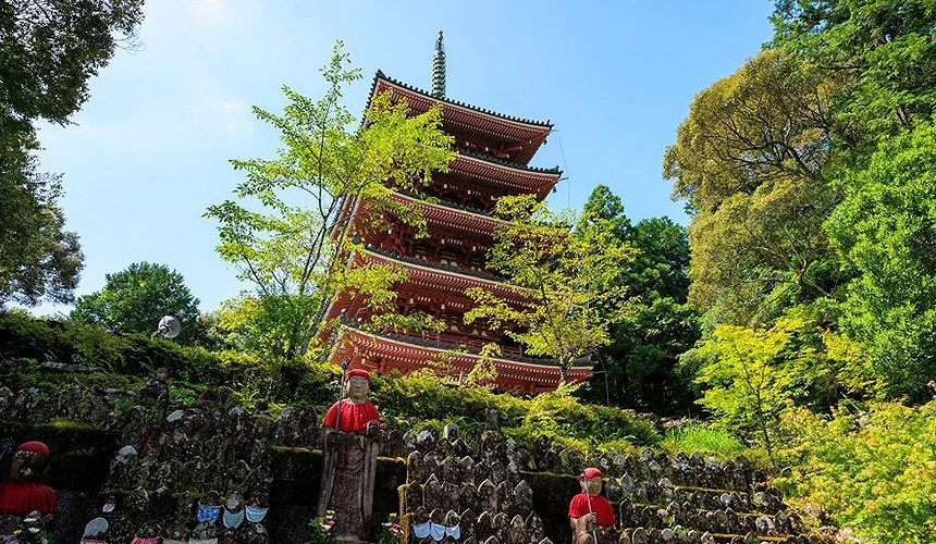 五台山竹林寺的五重塔