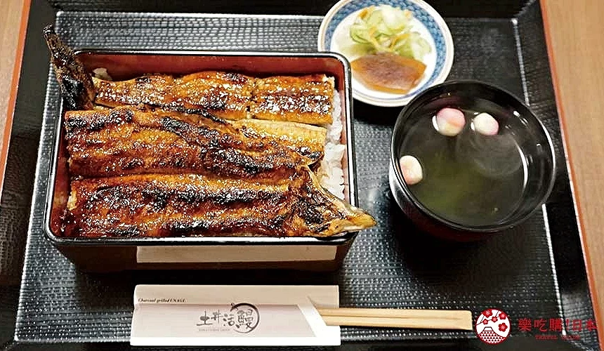 鰻魚盒飯與湯品