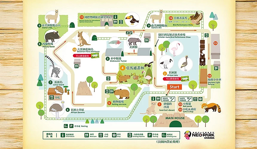 「NEO PARK」園區地圖