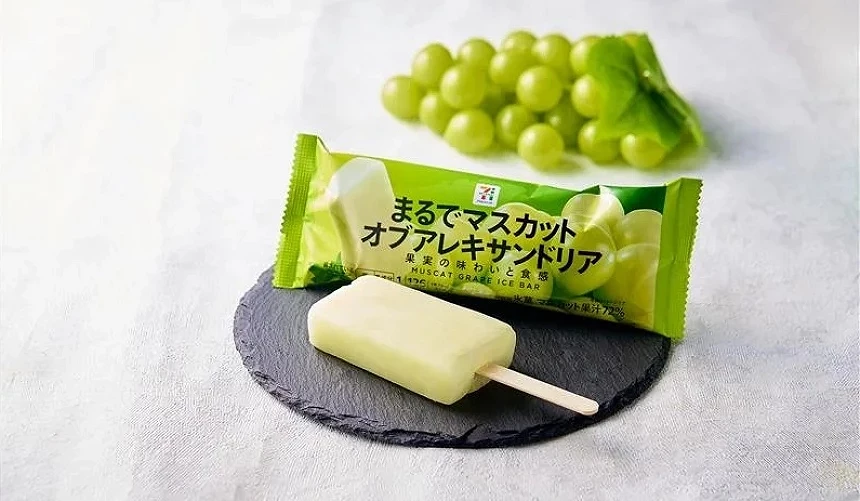 麝香葡萄冰棒外觀
