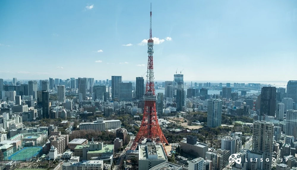 由「森JP TOWER」眺望的東京鐵塔